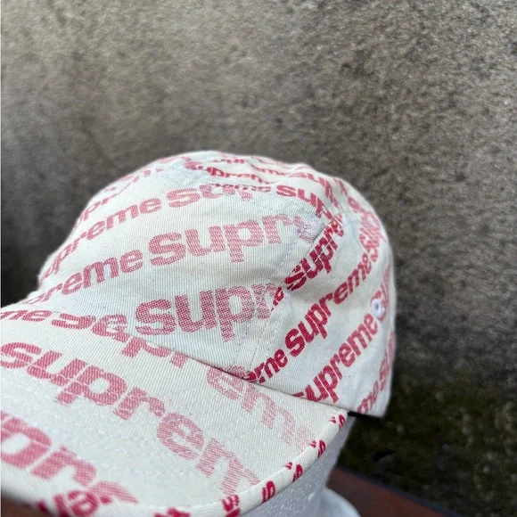 Supreme Radial Camp Cap Natural Mens 5pannel - Picture 2 of 6